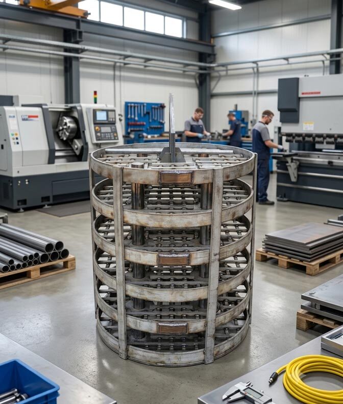 Annealing basket